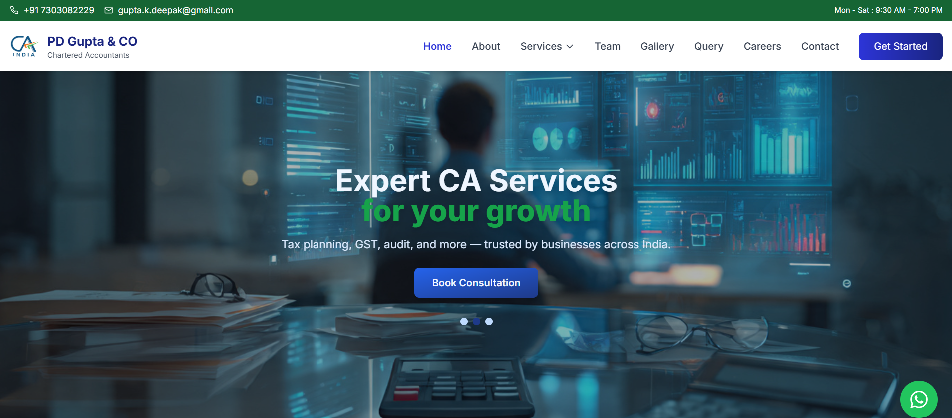 PD Gupta & CO banner