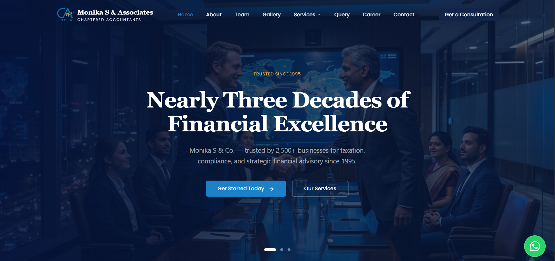 Monika S & Associates banner